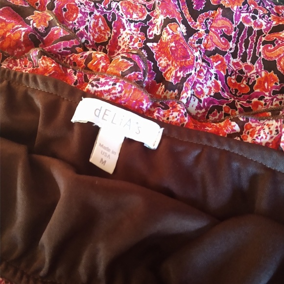 🌺 Delia's Hi-Lo Strapless Flowy summer dress - Picture 3 of 4